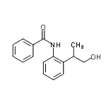 CAS#: 649558-93-0， N-[2-(1-Hydroxy-2-propanyl)phenyl]benzamide
