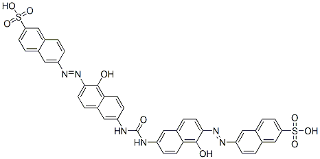 CAS#: 65000-34-2， 6,6'-[Carbonylbis[Imino(1-Hydroxynaphthalene-2,6-Diyl)Azo]]Bisnaphthalene-2-Sulphonic Acid
