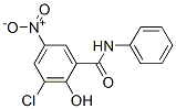 CAS#: 6505-75-5， 3-Chloro-5-nitrosalicylanilide