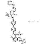 CAS 登录号：6507-84-2， 三钠8-({4'-[(6-苯胺基-1-羟基-3-磺酸-2-萘基)偶氮]-4-联苯基}偶氮)-7-羟基-1,3-萘二磺酸酯