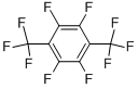 structure of CAS# 651-89-8, Perfluoro-p-Xylene;Benzene, 1,2,4,5-Tetrafluoro-3,6-Bis(Trifluoromethyl)-;Decafluoro-P-Xylol