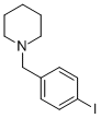 structure of CAS# 651022-26-3, 1-(4-Iodobenzyl)Piperidine;1-(4-Iodobenzyl)Piperidine;1-(4-Iodo-Benzyl)-Piperidine;D1039