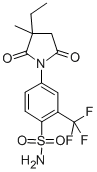 CAS#: 65116-29-2， 4-(3-Ethyl-3-Methyl-2,5-Dioxopyrrolidin-1-Yl)-2-(Trifluoromethyl)Benzenesulfonamide