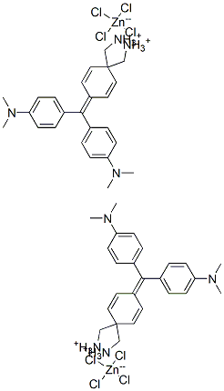 CAS#: 65138-69-4， Bis[[4-[Bis[4-(Dimethylamino)Phenyl]Methylene]Cyclohexa-2,5-Dien-1-Ylidene]Dimethylammonium] Tetrachlorozincate(2-)