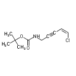 CAS#: 651733-31-2， 2-Methyl-2-propanyl [(4Z)-5-chloro-4-penten-2-yn-1-yl]carbamate