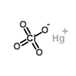 结构式 CAS# 65202-12-2, 亚汞高氯酸盐
