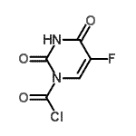CAS#: 65202-29-1， 5-Fluoro-2,4-dioxo-3,4-dihydro-1(2H)-pyrimidinecarbonyl chloride