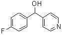 结构式 CAS# 65214-62-2, (4-氟苯基)(4-吡啶基)甲醇