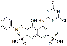 CAS#: 6522-86-7， 5-[(4,6-Dichloro-1,3,5-Triazin-2-Yl)Amino]-4-Hydroxy-3-(Phenylazo)Naphthalene-2,7-Disulphonic Acid