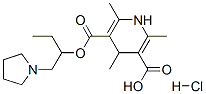CAS#: 65238-77-9， 2,4,6-Trimethyl-5-(1-Pyrrolidin-1-Ylbutan-2-Yloxycarbonyl)-1,4-Dihydropyridine-3-Carboxylic Acid Hydrochloride
