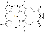 CAS#: 65238-89-3， Iron(III)-Deuteroporphyrin