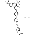 CAS#: 6528-39-8， Disodium 3-Amino-4-({4'-[(4-Ethoxyphenyl)Diazenyl]-4-Biphenylyl}Diazenyl)-2,7-Naphthalenedisulfonate