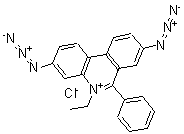 CAS 登录号：65282-36-2， 3,8-二叠氮基-5-乙基-6-苯基-菲啶鎓氯化物(1:1)