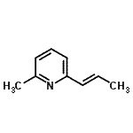 CAS#: 652987-56-9， 2-Methyl-6-[(1E)-1-propen-1-yl]pyridine
