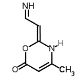 CAS#: 652995-60-3， (2Z)-2-(2-Iminoethylidene)-4-methyl-2,3-dihydro-6H-1,3-oxazin-6-one