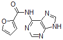 structure of CAS# 65316-39-4, N-9H-Purin-6-Yl-2-Furancarboxamide