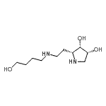 CAS#: 653571-03-0， (2R,3S,4R)-2-{2-[(4-Hydroxybutyl)amino]ethyl}-3,4-pyrrolidinediol