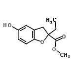 CAS#: 653578-24-6， Methyl 2-ethyl-5-hydroxy-2,3-dihydro-1-benzofuran-2-carboxylate