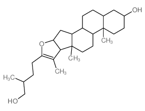CAS#: 6540-49-4， (25R)-5alpha-Furost-20(22)-Ene-3beta,26-Diol