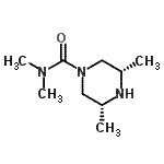CAS#: 654071-78-0， (3R,5S)-N,N,3,5-Tetramethyl-1-piperazinecarboxamide