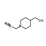 CAS#: 654663-53-3， [4-(Hydroxymethyl)-1-piperidinyl]acetonitrile