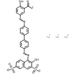 CAS#: 6548-26-1， Trisodium 2-Hydroxy-5-({4'-[(2-Hydroxy-3,6-Disulfonato-1-Naphthyl)Diazenyl]-4-Biphenylyl}Diazenyl)Benzoate