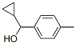structure of CAS# 6552-46-1, alpha-Cyclopropyl-4-Methylbenzyl Alcohol;Nsc96985;Benzenemethanol, Alpha-Cyclopropyl-4-Methyl-