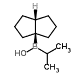 CAS#: 65534-67-0， cis-Hexahydro-3a(1H)-pentalenyl(isopropyl)borinic acid