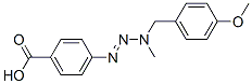 CAS#: 65542-18-9， 4-[3-(4-Methoxybenzyl)-3-Methyl-1-Triazeno]Benzoic Acid
