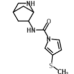 CAS#: 655788-77-5， N-(2-azabicyclo[2.2.1]heptan-6-yl)-3-methylsulfanyl-pyrrole-1-carboxamide