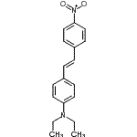 CAS#: 65644-11-3， N,N-Diethyl-4-[(E)-2-(4-nitrophenyl)vinyl]aniline