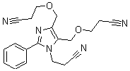 CAS#: 65652-67-7， 4,5-Bis[(2-Cyanoethoxy)Methyl]-2-Phenyl-1H-Imidazole-1-Propanenitrile