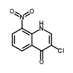 CAS#: 65674-04-6， 3-Chloro-8-nitro-4(1H)-quinolinone