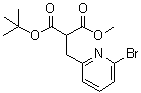 CAS#: 656801-28-4， Methyl 2-methyl-2-propanyl [(6-bromo-2-pyridinyl)methyl]malonate