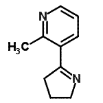 CAS#: 65719-03-1， 3-(3,4-Dihydro-2H-pyrrol-5-yl)-2-methylpyridine