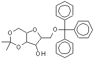 CAS#: 65758-50-1， 2,5-Anhydro-1,3-O-isopropylidene-6-O-tritylhexitol
