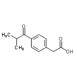 CAS#: 65813-68-5， (4-Isobutyrylphenyl)acetic acid