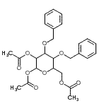 CAS#: 65827-57-8， 1,2,6-Tri-O-acetyl-3,4-di-O-benzylhexopyranose