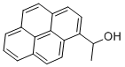 structure of CAS# 65954-42-9, 1-(1-Pyrenyl)Ethanol;1-(1-Pyrenyl)Ethanol;1-(1-Hydroxyethyl)Pyrene;1-Hydroxyethylpyrene