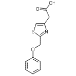 CAS#: 659720-33-9， [2-(Phenoxymethyl)-1,3-thiazol-4-yl]acetic acid