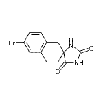 CAS#: 659736-46-6， 6'-bromospiro[imidazolidine-5,2'-tetralin]-2,4-dione