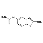 CAS#: 659742-96-8， 1-(2-Amino-1,3-benzothiazol-5-yl)thiourea
