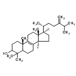 CAS#: 65982-33-4， 4,4-Dimethylergosta-8,24(28)-dien-3-ol