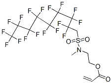 CAS#: 66008-69-3， 2-(N-(1,1-Dihydroperfluorononylsulfonyl)-N-methylamino)ethyl acrylate