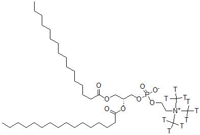 CAS#: 66030-24-8， (7R)-4-Hydroxy-N,N,N-Tri(Methyl-T3)-10-Oxo-7-[(1-Oxohexadecyl)Oxy]-3,5,9-Trioxa-4-Phosphapentacosan-1-Aminium Inner Salt 4-Oxide