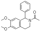 CAS#: 66040-34-4， 1-(6,7-Dimethoxy-1-phenyl-3,4-dihydro-2(1H)-isoquinolinyl)ethanone