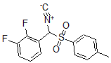 structure of CAS# 660431-67-4, 1,2-Difluoro-3-[Isocyano[(4-Methylphenyl)Sulfonyl]Methyl]-Benzene;Α-Tosyl-(2,3-Difluorobenzyl)Isocyanide;A-Tosyl-(2,3-Difluorobenzyl)Isocyanide