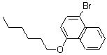 CAS#: 66052-08-2， 1-Bromo-4-(Hexyloxy)-Naphthalene