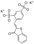 CAS#: 66096-13-7， Dipotassium 4-[(3-Oxobenzo[b]Thien-2(3H)-Ylidene)Methyl]Benzene-1,3-Disulphonate
