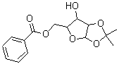 CAS#: 6612-91-5， (6-Hydroxy-2,2-dimethyl-3a,5,6,6a-tetrahydrofuro[4,5-d][1,3]dioxol-5-yl)methyl benzoate